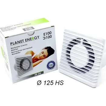 Domácí ventilátor Energeticky úsporný stropní nebo nástěnný ventilátor fi 100 mm airRoxy 01-090