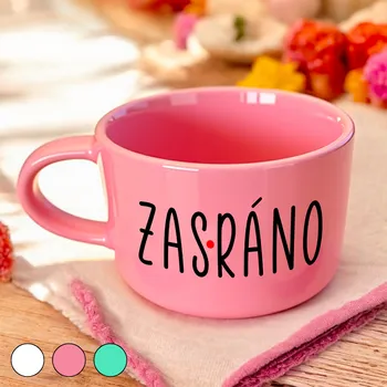 Ahome CZ Hrnek makronka - Zas ráno Vyberte barvu: Růžová