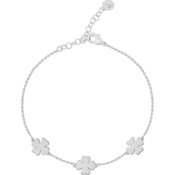 Náramek Náramek se čtyřlístky z kolekce Classic Colibra - postříbřený