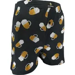 Lonka Trenýrky pánské KARLOS ze 100% bavlny vzor PIVO PŮLLITRY Velikost: 4XL