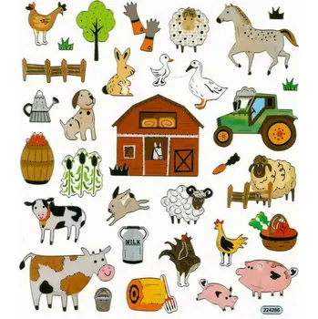 samolepka DP CRAFT Samolepky papírové DPNK-068 farma