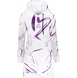 Dámská mikina ALTISPORT VOJ/ALW049MI03 BÍLÁ/FIALOVÁ velikost: L