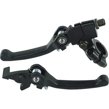 Páčky Pitbike sklopné - sada (černá)