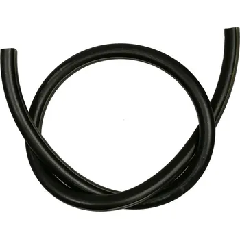 Silikonová palivová hadička 50 cm černá