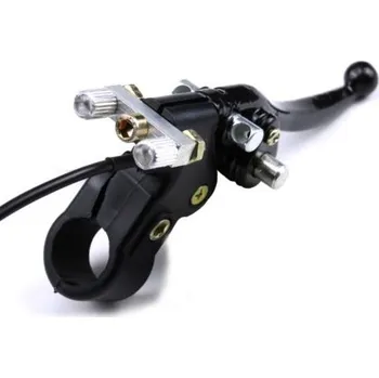 Brzdová páčka pro čtyřkolku se spínačem pravá - 2 lanka