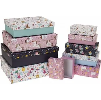 Krabice dárková princezna modrá