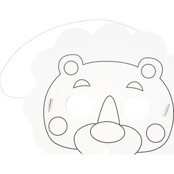 Karnevalová maska FANDY Škraboška Tinting 01 lev