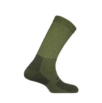 Pánská móda MUND TESLA PONOŽKY, Zelená XL (46-49)