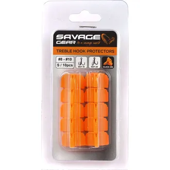 Rybářský háček Mořské, přívlačové háčky s protihrotem Savage Gear Treble Hook Protectors 10 ks