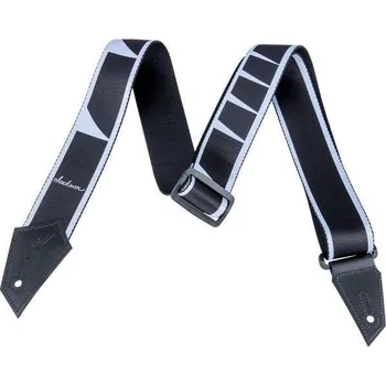 Hudební nástroj Jackson 299-3738-001 Inlay Black/White Kytarový pás (Jako nové)