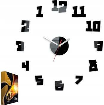 Hodiny Nástěnné hodiny v moderním stylu Akrylové Crazy Clock Kulatý