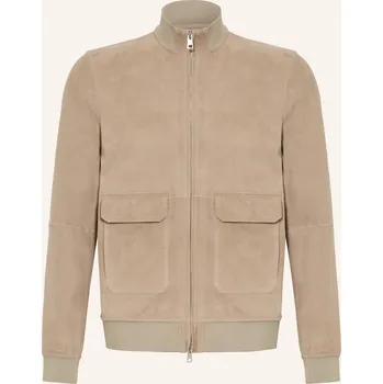 Duno Pánská Kožená Bunda Octane, béžová, 50