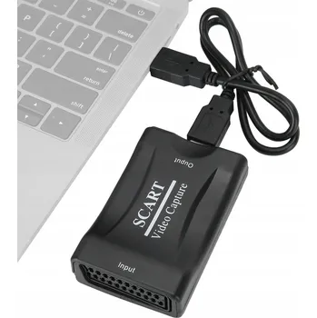 Bezpečnostní kamera Profesionální USB 2.0 karta pro záznam videa SCART