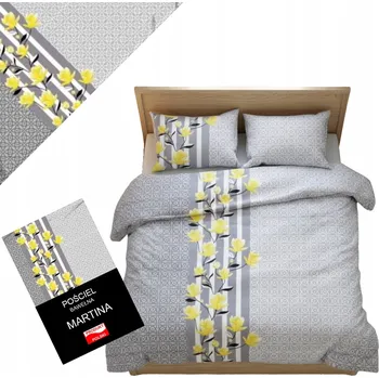 Povlečení Sada Povlečení 140x200 Česká Výroba Měkké Odolné Pevné ŠEDÁ
