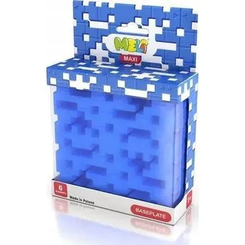 ostatní stavebnice MELI MAXI ZÁKLADNÍ DESKA MODRÉ STAVEBNICE 6 KS