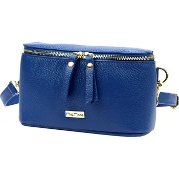 Kabelka Kožená kabelka MiaMore modrá KZ2252205