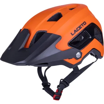 Cyklistická přilba LACETO Cyklistická helma RAPIDO M ORANŽOVÁ