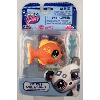 Littlest Pet Shop série 2 figurka G7#72 kamarádi zvířátek zlatá rybka