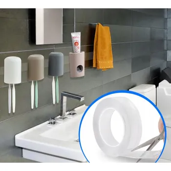 Lepicí páska Oboustranná průhledná Nano páska (5 m)