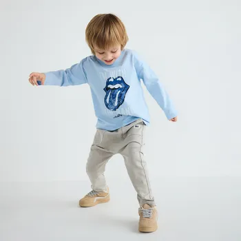 Reserved - Legíny s&nbsp;vysokým podílem bavlny - světle šedá - 482HK-09X - 482HK-09X-110