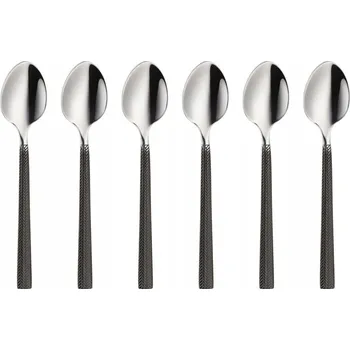 Příbor VILLA ITALIA Sada černých lžiček HERA BLACK STP