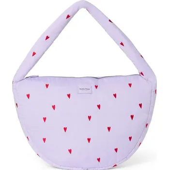 Kabelka STUDIO NOOS Puffy Cross Body Bag | Purple Hearts