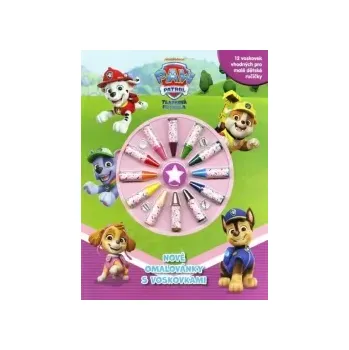 omalovánky Tlapková patrola - Nové omalovánky s voskovkami