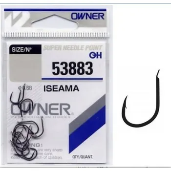 Rybářský háček Háčky na vodu, plovoucí háčky, s protihrotem. Owner 53883 Iseama 11 ks