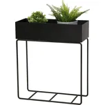 Kovový květináč Rosme žlutá RAL 1021