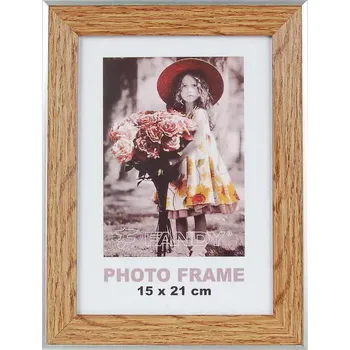 Rám na obraz FANDY Fotorámeček Portree 21x29,7 3 hnědý