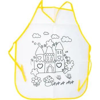 Dětská zástěra FANDY Zástěrka na výtvarnou výchovu Tinting 03 zámek