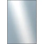 DANTIK - Zrcadlo v rámu 80x120 | Hliníkový profil 03 černá