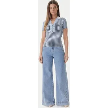 Dámský svetr Guess Svetr W6GR09 Z0590 Světle modrá Regular Fit S