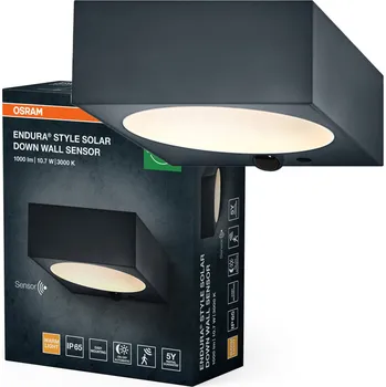 Nástěnné svítidlo OSRAM Endura Style Solar LED nástěnné svítidlo dolů, 10,7 W, 3000 K teplá bílá, 880