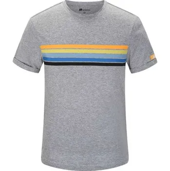 Pánské tričko Tautra okologisk bomull t-skjorte, Šedá S