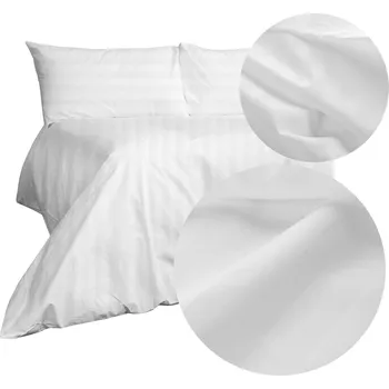 Povlečení Povlečení 220x200 3 dílků Bavlněné hotelové povlečení Damašek Selene