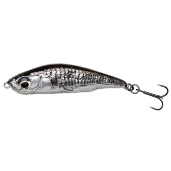 Savage Gear Wobler 3D Sticklebait Pencil Sinking Black Silver - 5,5 cm 7 g