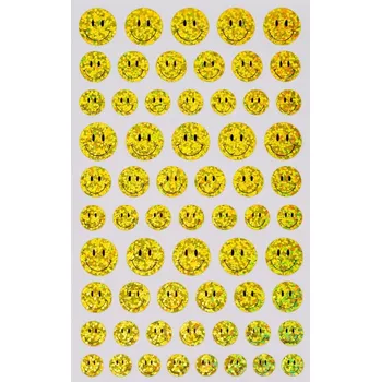 Hračka FANDY Samolepky papírové Smile 02 5 ks