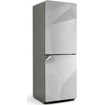 Fototapeta Dekorativní Nálepka na Lednici s Abstraktním Geometrickým Vzorem