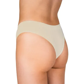 Dámské spodní prádlo VoXX Kalhotky dámské BAMBOO SEAMLESS 006 bambusové BEIGE (béžové) Velikost: S-M
