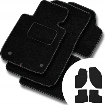 autokoberec Velurové autokoberce Motos 4 ks