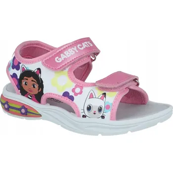 Dívčí sandály Sandálky Gabby se svítící podrážkou lehké Tlapková patrola Gabby’s Dollhouse R25