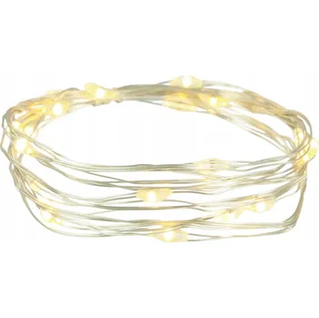 Vánoční dekorace Vnitřní Vánoční osvětlení na stromeček LAALU, délka 3 m, 21-50 světýlek