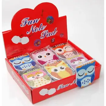 Blok FANDY Blok spirálový Wire 01 sova mix