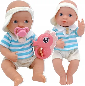 Panenka PANENKA MIMINKO MIMINKO LALA S PŘÍSLUŠENSTVÍM DUDLÍK KOUSÁTKO TALÍŘEK OBLEČENÍ