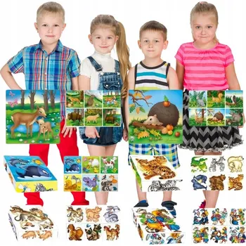 ostatní stavebnice Hračky pro DĚTI Vzdělávací Stavebnice 16 dílků SADA