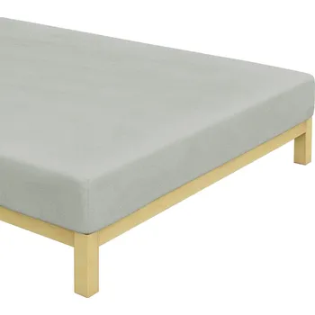 Prostěradlo Froté prostěradlo Šedé Rozměr: 90x200 cm