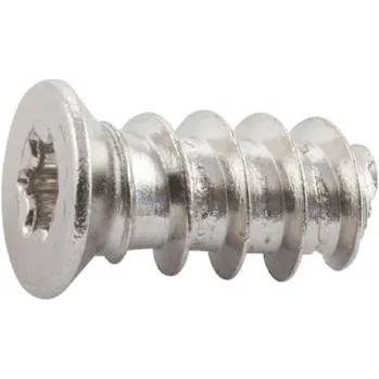 Nábytkové kování Eurošroub se zápustnou hlavou 6,3 x13mm TX20 ocel ponikovaná ( balení = 100ks )