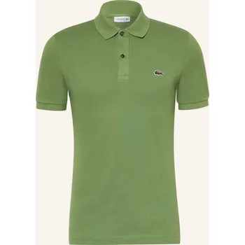 Pánské oblečení Lacoste Pánská Polokošile Z Piké Slim Fit, zelená, L