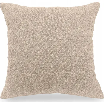 Polštář POLŠTÁŘ BALOO VELUROVÝ MĚKKÝ 45X45 NA POHOVKU BÉŽOVÝ